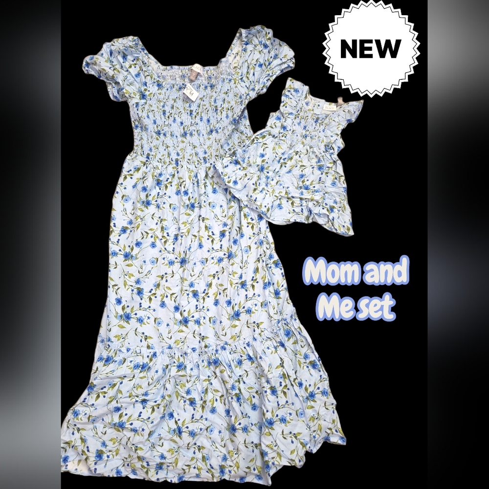 The place Mom & Me Dress set women M girls 12-18 months